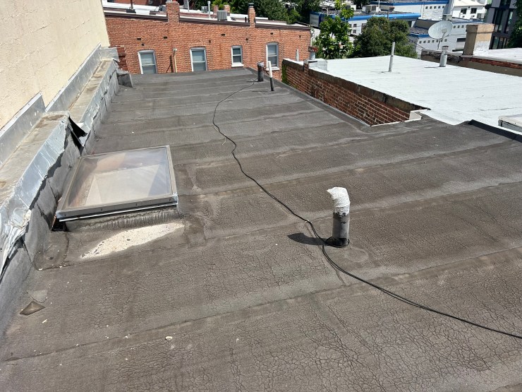 Flat roof inspection in Washington DC